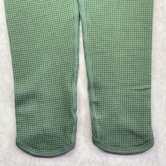 Gymshark Leggings Womens Size M Green High Rise 7/8 Waffle Texture Activewear - Picture 4 of 12